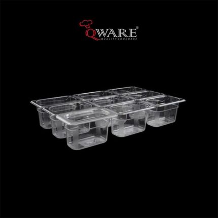 QWARE Polycarbonate 1/9 Size GN Pan