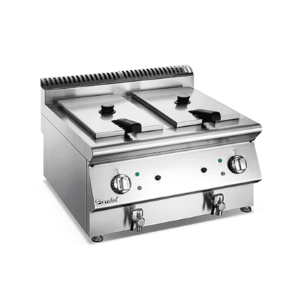 FURNOTEL X SERIES COUNTER TOP ELETRIC 2-TANK 2-BASKET FRYER