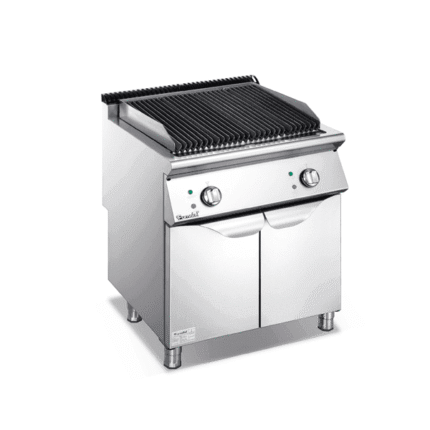 FURNOTEL 900 SERIES ELECTRIC LAVA ROCK GRILL WITH CABINET