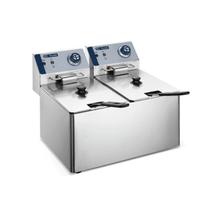 FURNOTEL COUNTER TOP ELECTRIC DOUBLE TANK FRYER