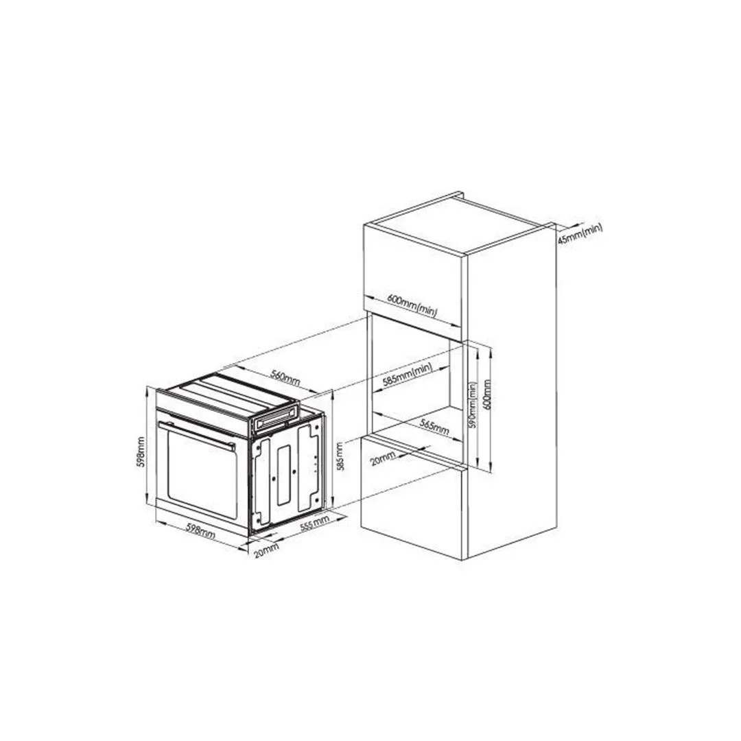 Häfele Built In 5-Function Oven - Image 2