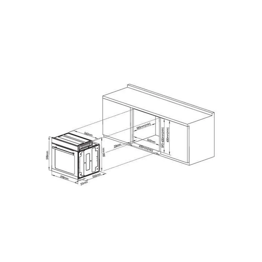 Häfele Built In 5-Function Oven - Image 3