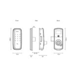 Häfele Digital Gate Lock ER4600 (FREE INSTALLATION) - Image 3