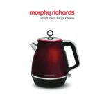 MORPHY RICHARDS Evoke Jug Kettle (Colour: Steel Blue / Red) - Image 3
