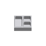 Stainless Steel GN Food Pan Condiment Holder with Lid FP-0007 - Image 2