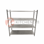 Stainless Steel 4 Tiers Perforated Rack UEX-0010