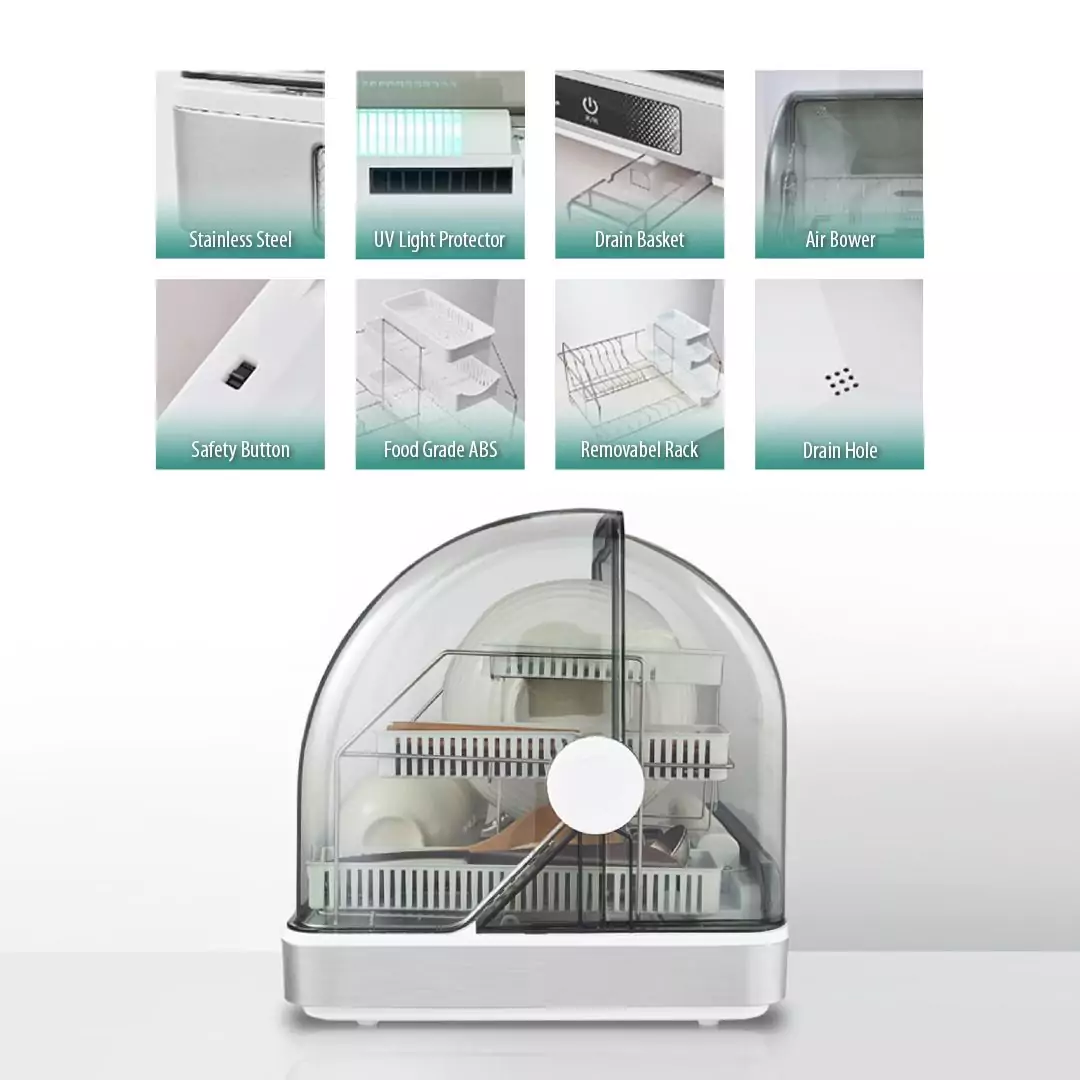 LEVANZO Electric Dish Dryer WT-68A - Image 3