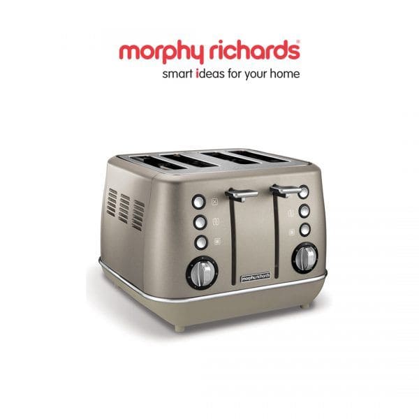 (website) morphy richards evoke special edition platinum 4 slice toaster 240103