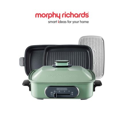 MORPHY RICHARDS Multifunction Pot With Non-Stick Grill Pan And Steamer Multi Cooker 562011