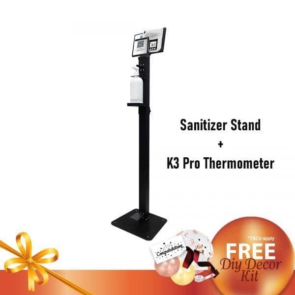 Website sanitizer stand + thermometer 1 lazada & shopee