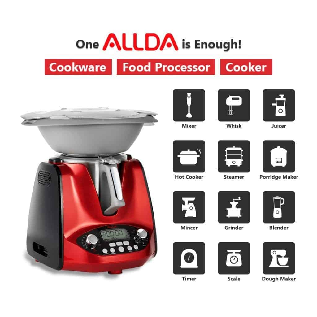 ALLDA Electric Multicooker ALLDA-1000 - Kitchen 711