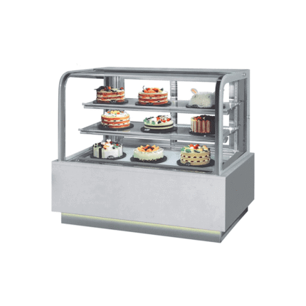 Japanese Style 3 Layers 90º Cake Display Chiller