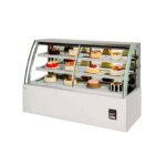 European Front Sliding Door 3 Layers Cake Display Chiller
