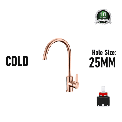 Kitchen Sink Faucet Cold Water Tap (Model: 7800RG)