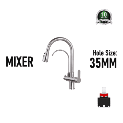 Kitchen Sink Faucet Hot Cold Water Mixer Tap (Model: 7802M)