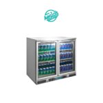 AEGLOS SS Bar-line 2 Door Counter Freezer MS4-C2D120F