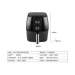 TRI-KIDE AIR FRYER 4.5 Litres TKAF25-31 - Image 2