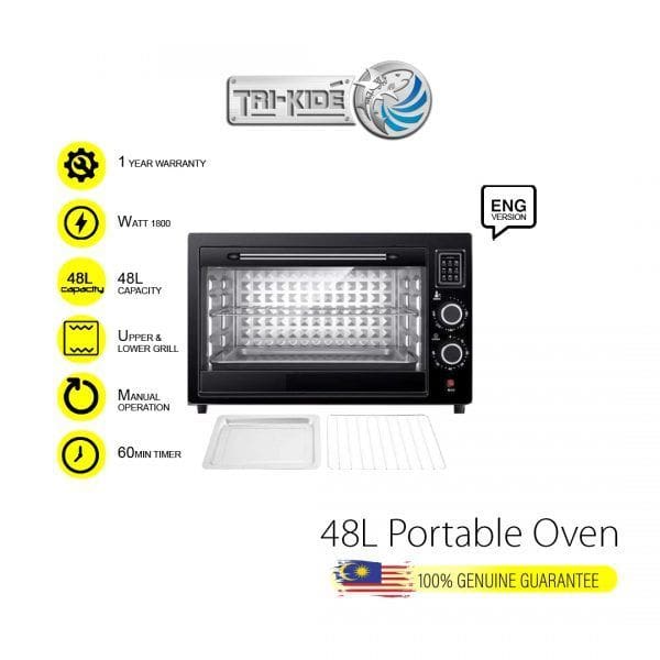 Website tri kide 48 litre oven 1