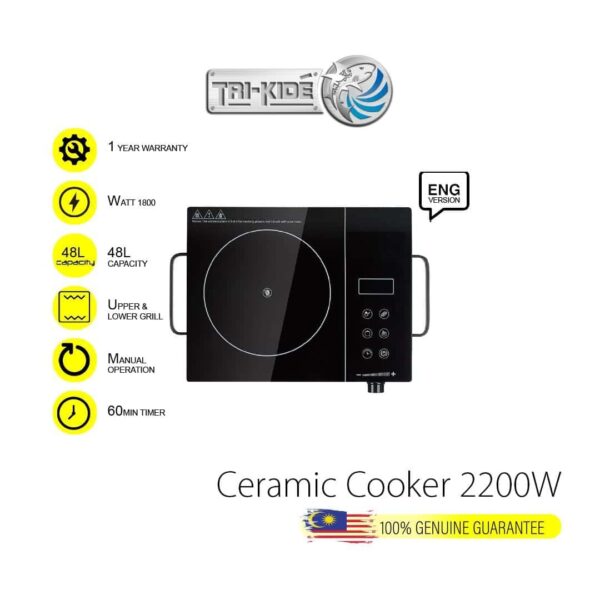 Website tri kide ceramic cooker 2200w