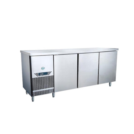 SS 3 Door Counter Freezer M4-C3D180F