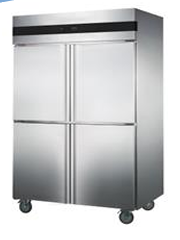 AKooL 4 Door Upright Stainless Steel Chiller KC-4U