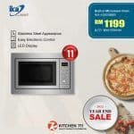 YEAR END SALES IKA 25 Liters Built in Microwave Oven IKA-AG925BBR