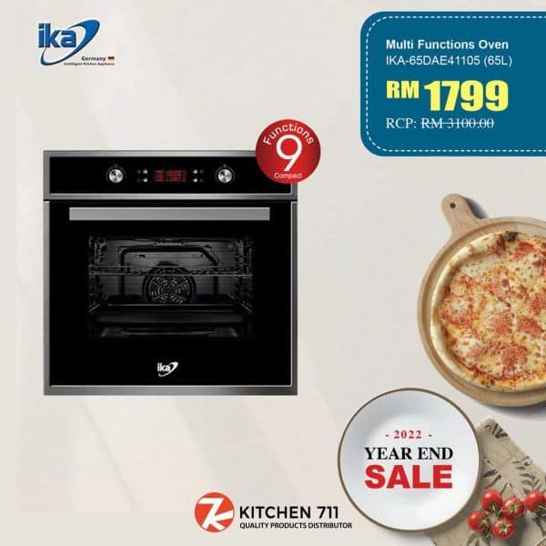 Ika multi functions oven 65l rm1799